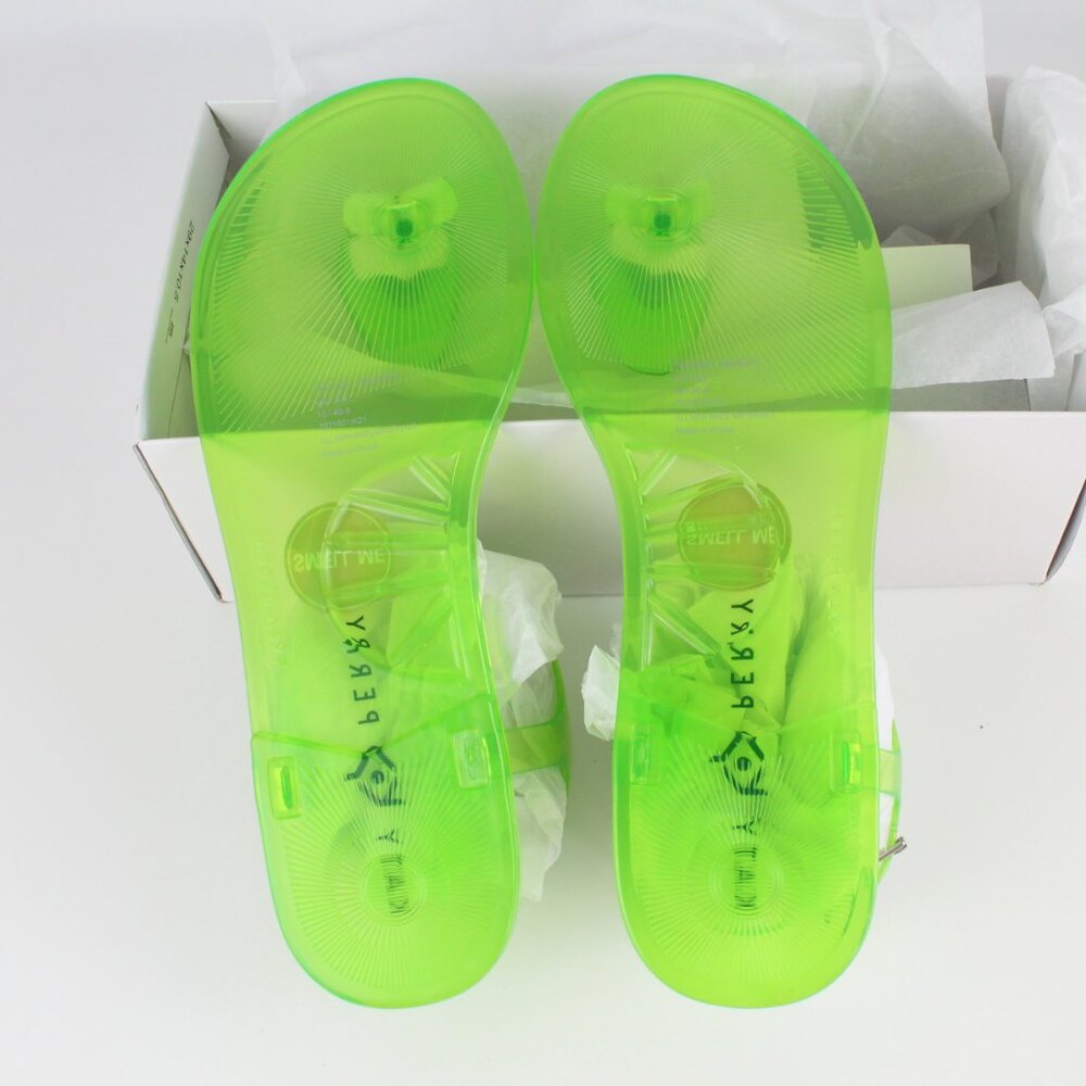 NEW KATY PERRY Geli Jelly Avocado Sandal, US 10 - Picture 10 of 11